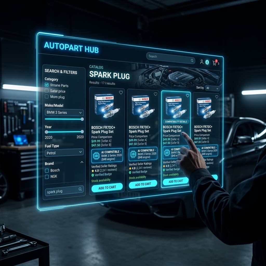 AI-Powered Parts Catalog
